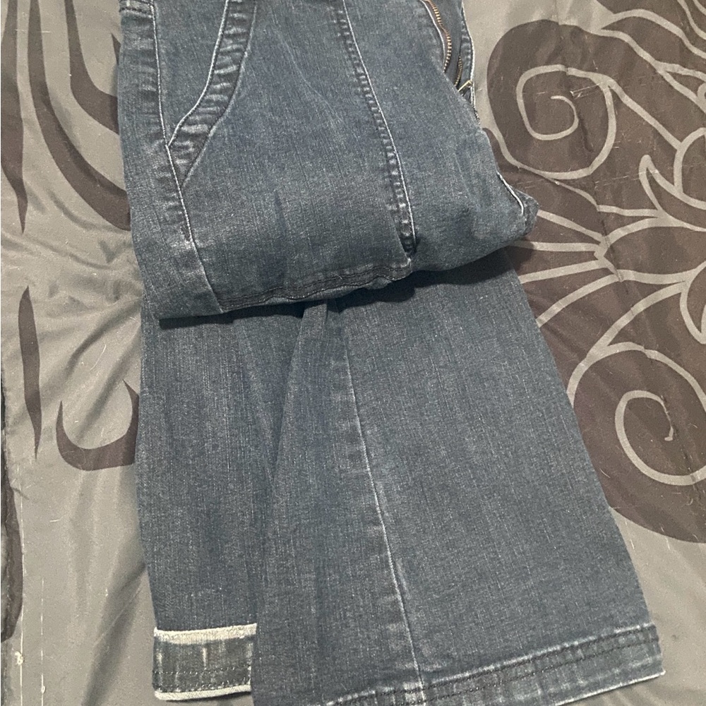 Knox Rose Blue Flare & Wide Leg Jeans